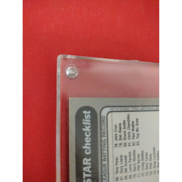 1981 FLEER STAR STICKER RARE GEORGE BRETT KANSAS CITY ROYALS HOF#43 NM - Picture 7 of 10